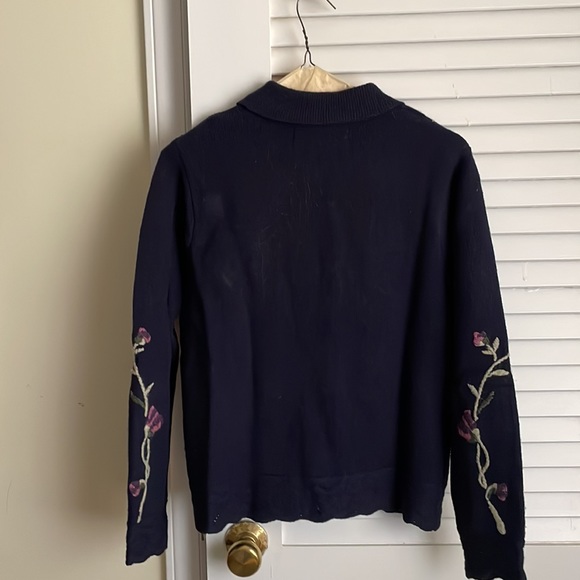 Wool embroidered sweater - Picture 2 of 4